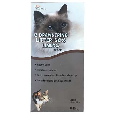 Eastland Litter Box Kedi Tuvalet Poşeti Large (75 x 37 Cm) - 12'li Paket