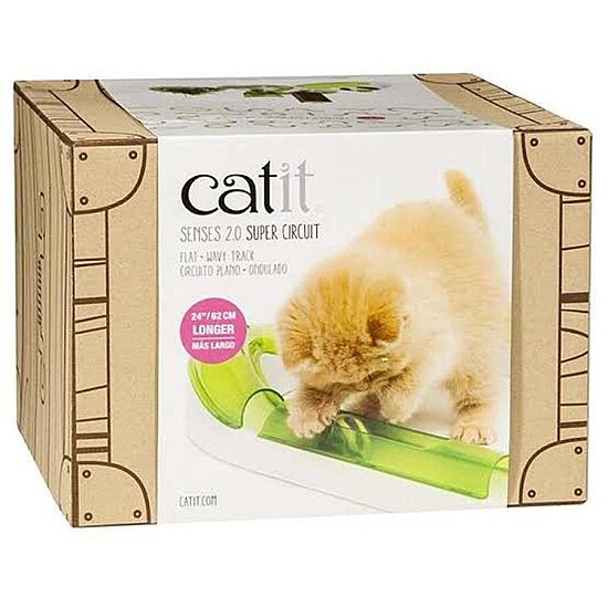 Catit Senses 2.0 Super Circuit Tünel İnteraktive Kedi Oyuncağı - 1