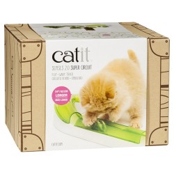 Catit - Catit 43156 Senses 2.0 Super Circuit Tünel İnteraktive Kedi Oyuncağı