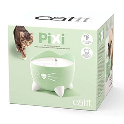 Catit 43718 Pixi Fountain Otomatik Su Sebili 2,5 Lt - Yeşil - Thumbnail