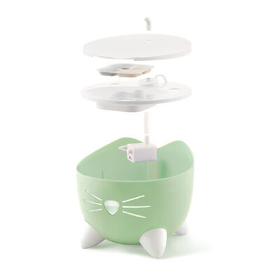 Catit Pixi Fountain Otomatik Su Sebili 2,5 Lt - Yeşil