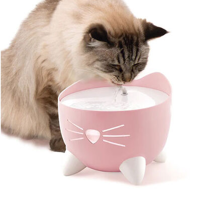 Catit Pixi Fountain Otomatik Su Sebili 2,5 Lt - Pembe