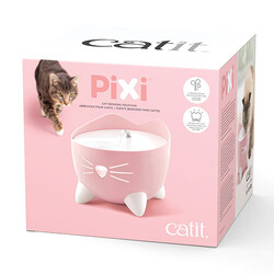 Catit 43716 Pixi Fountain Otomatik Su Sebili 2,5 Lt - Pembe - Thumbnail