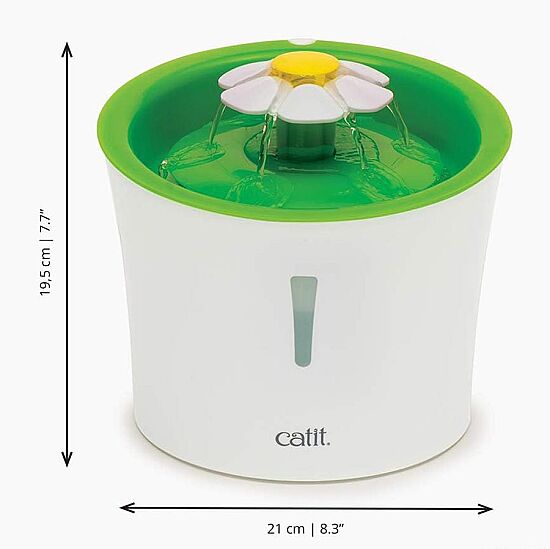 Catit Green Flower Fountain Otomatik Kedi Su Sebili 3 Lt - 2