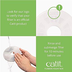 Catit Green Flower Fountain Otomatik Kedi Su Sebili 3 Lt - 5