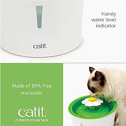 Catit Green Flower Fountain Otomatik Kedi Su Sebili 3 Lt - 7
