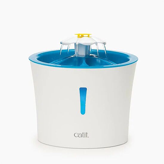 Catit Blue Flower Fountain Led Işıklı Otomatik Kedi Su Sebili 3 Lt - 1