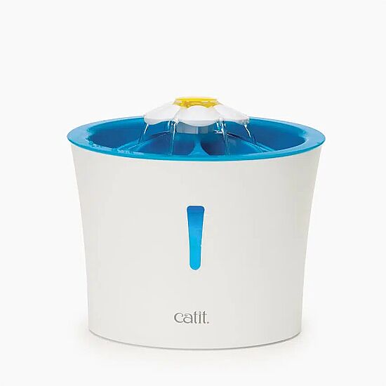 Catit Blue Flower Fountain Led Işıklı Otomatik Kedi Su Sebili 3 Lt - 3