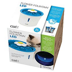 Catit Blue Flower Fountain Led Işıklı Otomatik Kedi Su Sebili 3 Lt - 4