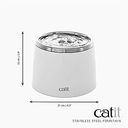 Catit Otomatik Çelik Kedi Su Kabı 2 Lt - 2