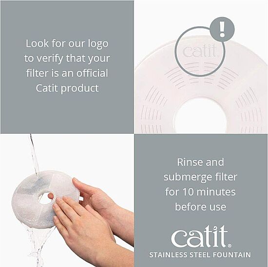 Catit Otomatik Çelik Kedi Su Kabı 2 Lt - 5