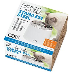 Catit Otomatik Çelik Kedi Su Kabı 2 Lt - Catit