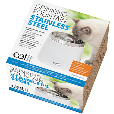 Catit Otomatik Çelik Kedi Su Kabı 2 Lt