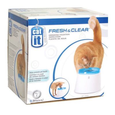 Catit 50053 Fresh and Clear Small Drinking Fountain 2 Lt.