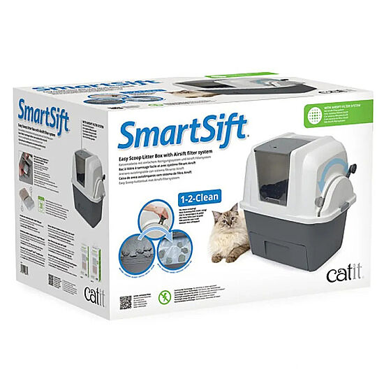 Catit Smartsift Cat Pan Mekanik Kedi Tuvaleti - 1