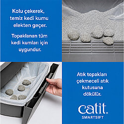 Catit Smartsift Cat Pan Mekanik Kedi Tuvaleti - 4