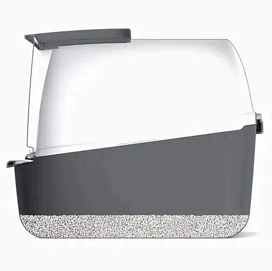 Catit 50695 Hooded Cat Litter Box Jumbo - Grey (57x46x43 Cm.) - 2
