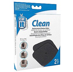 Catit 50705 Clean Carbon Replacement Filter for Hooded Catit Litter Boxes - Pack of 2 - Catit