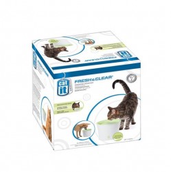 Catit 55600 Design Fresh and Clear Cat Drinking Fountain 3 Lt. - Thumbnail