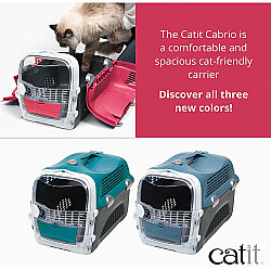 Catit Design Cabrio Multi-Functional Carrier For Cats and Small Breed Dogs Grey - 3