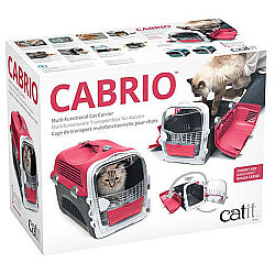 Catit Design Cabrio Multi-Functional Carrier For Cats and Small Breed Dogs Grey - 7
