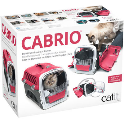 Catit Design Cabrio Multi-Functional Carrier For Cats and Small Breed Dogs Grey