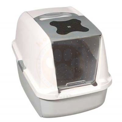Catit Hooded Cat Litter Box Large - Grey