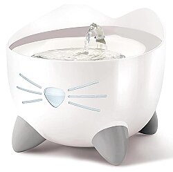 Catit Pixi Fountain Led Işıklı Çelik Hazneli Otomatik Su Sebili 2,5 Lt - Catit