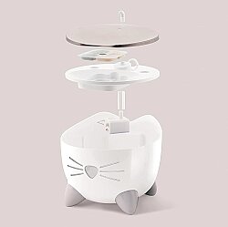 Catit Pixi Fountain Led Işıklı Çelik Hazneli Otomatik Su Sebili 2,5 Lt - 6