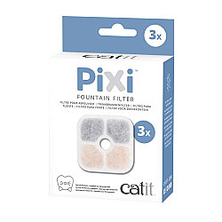 Catit Pixi Fountain Otomatik Su Sebili Yedek Filtreleri 3'li Paket - Catit