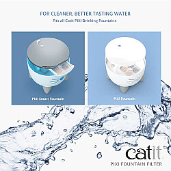 Catit Pixi Fountain Otomatik Su Sebili Yedek Filtreleri 3'li Paket - 5