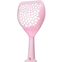 Catit Plastic Pink Cat Litter Scoop for Silica Cat Litter - 3