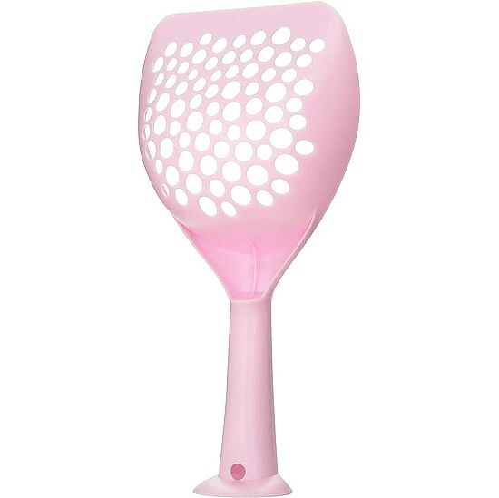 Catit Plastic Pink Cat Litter Scoop for Silica Cat Litter - 3