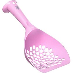 Catit Plastic Pink Cat Litter Scoop for Silica Cat Litter - Catit