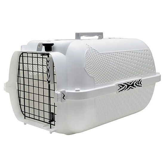 Catit Voyageur Kedi Taşıma Çantası 48x33x28 Cm - Beyaz / Zebra - Small - 3