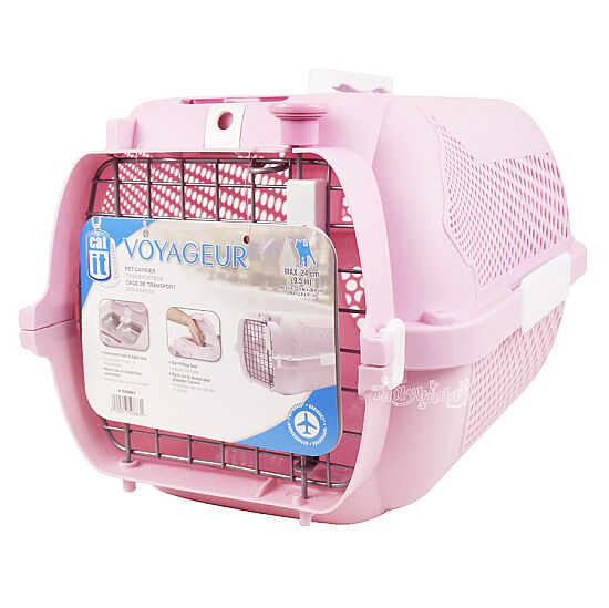 Catit Voyageur Kedi Taşıma Çantası 48x33x28 Cm - Pembe - Small - 2