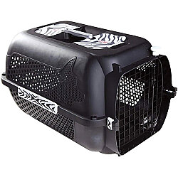 Catit Voyageur Kedi Taşıma Çantası 56x38x30 Cm - Siyah / Zebra - Medium - 2