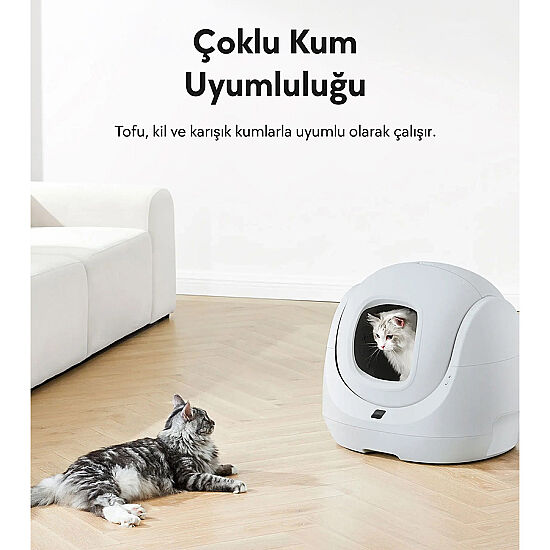 CATLINK Otomatik Kedi Tuvaleti - Scooper SE (Lite) - 5