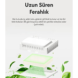 CATLINK Tüm Kedi Tuvaletleri İçin C70 Koku Giderici - 3'lü Paket - 2
