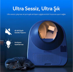 Catlink Yapay Zekalı Otomatik Kedi Tuvaleti - Scooper - 3