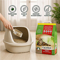 Cats Best Original Naturel Kedi Kumu 10 Lt - 3