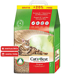 Cats Best Original Naturel Kedi Kumu 10 Lt + 2 Lt - Cats Best