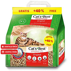 Cats Best Original Naturel Kedi Kumu 5 Lt + 2 Lt - Cats Best