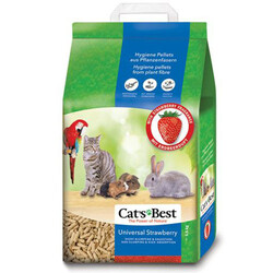 Cats Best - Cats Best Strawberry Universal Çilekli Naturel Kedi Kumu 10 Lt
