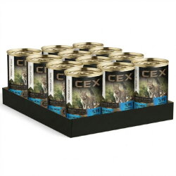 Cex Pate Somonlu Yetişkin Tahılsız Kedi Konservesi 415 Gr x 12 Adet - Cex