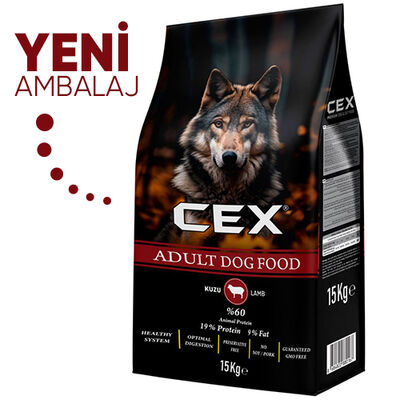Cex Kuzu Etli Yetişkin Köpek Maması 15 Kg