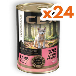 Cex - Cex Kuzulu Yavru Tahılsız Köpek Konservesi 415 Gr x 24 Adet