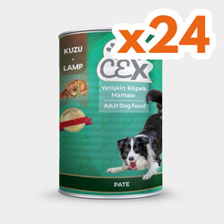 Cex - Cex Kuzulu Yetişkin Köpek Konservesi 415 gr x 24 Adet