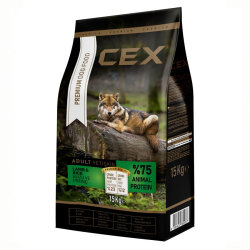 Cex Premium Kuzulu Köpek Maması 15 Kg - Cex