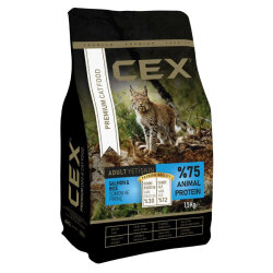 Cex Premium Somonlu Kedi Maması 1,5 Kg + 1,5 Kg (Toplam 3 Kg) - 2
